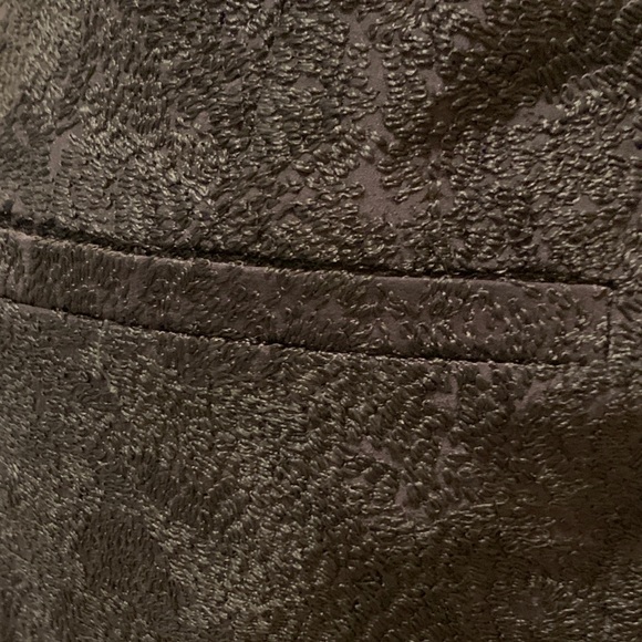 Boss by Hugo Boss Black Brocade Pants Vintage - Picture 5 of 13